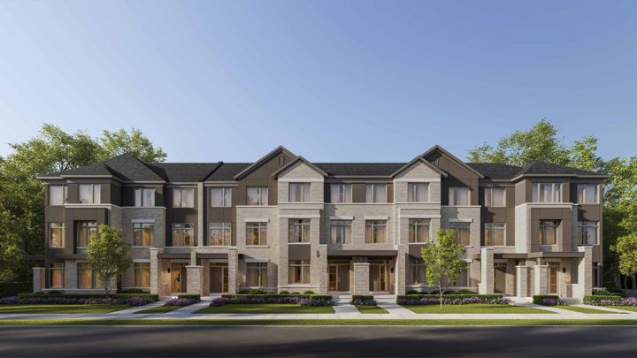 Laneway Townhomes exterior rendering