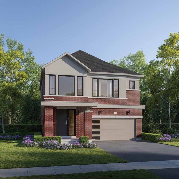 The Lennox · alternate elevation rendering