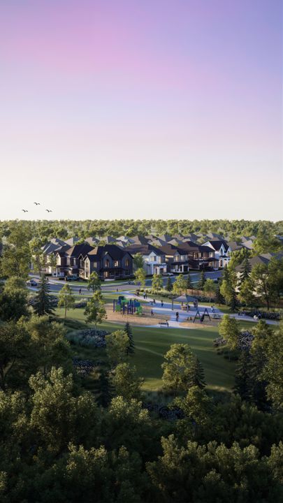 SouthCal park & community aerial rendering